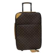 Pre-owned Canvas louis-vuitton-bags Louis Vuitton Vintage , Brown , Da...