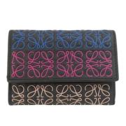 Pre-owned Leather wallets Loewe Pre-owned , Multicolor , Dames