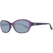 Paarse Acetaat Zonnebril voor Vrouwen Guess , Purple , Dames