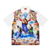 Hemelse Zijden Polo Wit Supreme , Multicolor , Heren