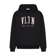 Stijlvolle Sweatshirt voor Mannen Valentino , Black , Heren