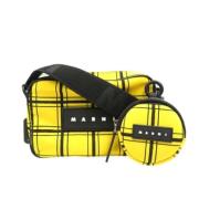 Pre-owned Fabric shoulder-bags Marni Pre-owned , Yellow , Dames