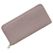 Pre-owned Leather wallets Loewe Pre-owned , Purple , Dames