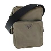 Pre-owned Nylon prada-bags Prada Vintage , Beige , Dames