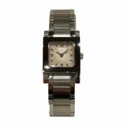 Pre-owned Stainless Steel watches Gucci Vintage , Brown , Dames