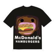 Travis Scott Burger Mouth Tee Zwart Cactus Plant Flea Market , Black ,...