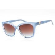 Blauwe Plastic Zonnebril voor Vrouwen Guess , Blue , Dames