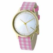 Gouden Dames Quartz Stoffen Band Horloge Komono , Yellow , Dames