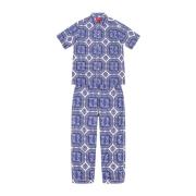 Blauw Regency Pyjamaset Beperkte Oplage Supreme , Blue , Heren