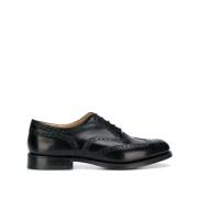 Klassieke Zwarte Burwood Schoenen Church's , Black , Heren