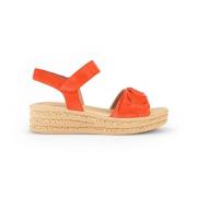 Oranje Suède Sandalen Gabor , Orange , Dames