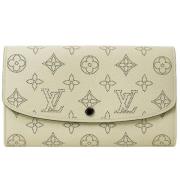 Pre-owned Leather wallets Louis Vuitton Vintage , Beige , Dames