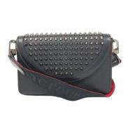 Pre-owned Leather shoulder-bags Christian Louboutin Pre-owned , Black ...