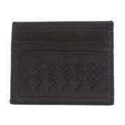 Pre-owned Leather wallets Bottega Veneta Vintage , Black , Dames