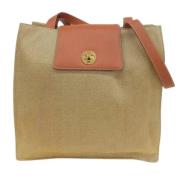 Pre-owned Fabric totes Bvlgari Vintage , Brown , Dames