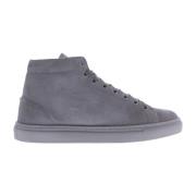 Grijze Suède Sneakers ETQ Amsterdam , Gray , Heren