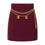 Stijlvolle Rokken Collectie Elisabetta Franchi , Red , Dames