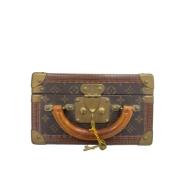 Pre-owned Fabric travel-bags Louis Vuitton Vintage , Brown , Dames