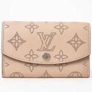 Pre-owned Leather wallets Louis Vuitton Vintage , Pink , Dames