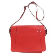 Pre-owned Fabric shoulder-bags Bvlgari Vintage , Red , Dames