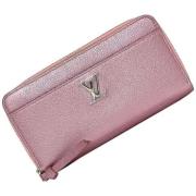 Pre-owned Leather wallets Louis Vuitton Vintage , Pink , Dames