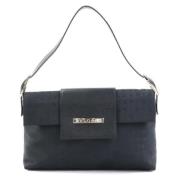 Pre-owned Fabric shoulder-bags Bvlgari Vintage , Black , Dames