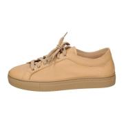 Leren Damessneakers Stokton , Brown , Dames