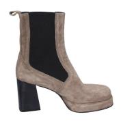 Suede Enkellaarzen voor vrouwen Moma , Gray , Dames