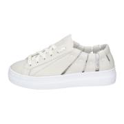 Leren Dames Sneakers Stijlvolle Schoenen Stokton , White , Dames