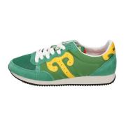 Suede Heren Sneakers Wushu Ruyi , Green , Heren