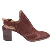 Suede Enkellaarzen voor vrouwen Moma , Brown , Dames