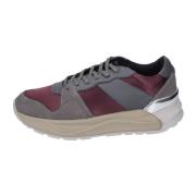 Leren Heren Sneakers Liu Jo , Gray , Heren