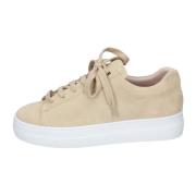 Suede Damessneakers Stokton , Beige , Dames