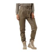 Jayda Pu Pant Beige Damesbroek Minus , Beige , Dames