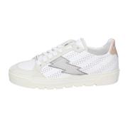 Leren Damessneakers Stokton , White , Dames