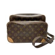 Pre-owned Canvas louis-vuitton-bags Louis Vuitton Vintage , Brown , Da...