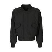 Bomberjack met klepzakken A.p.c. , Black , Dames