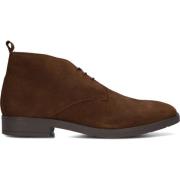 Bruin Suède Veterschoenen Stefano Lauran , Brown , Dames