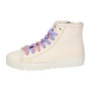 Leren Dames Sneakers Stokton , Beige , Dames