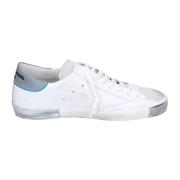 Vintage Leren Heren Sneakers Philippe Model , White , Heren