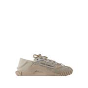 Roze Nylon Lage Sneakers Dolce & Gabbana , Beige , Dames