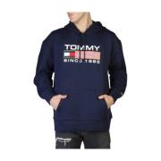 Casual Sweatshirt - Dm0Dm15009 Tommy Jeans , Blue , Heren