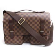 Pre-owned Fabric shoulder-bags Louis Vuitton Vintage , Brown , Dames