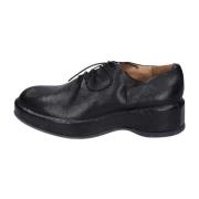 Elegante Leren Damesschoenen Moma , Black , Dames