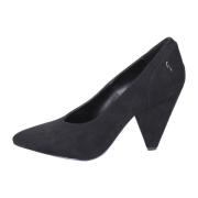 Dames synthetisch suède pumps Gattinoni , Black , Dames