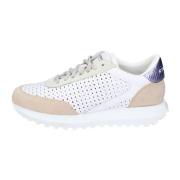 Leren Dames Sneakers Stokton , White , Dames