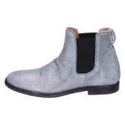 Suede Enkellaarzen voor Vrouwen Moma , Gray , Dames