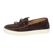 Suede Loafers voor Mannen Stokton , Brown , Heren