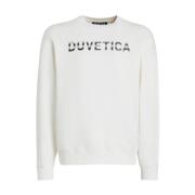 Witte Sweatshirt Seann Ss22 Duvetica , White , Dames