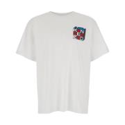 Witte T-shirts en Polos Oversize Kenzo , White , Heren